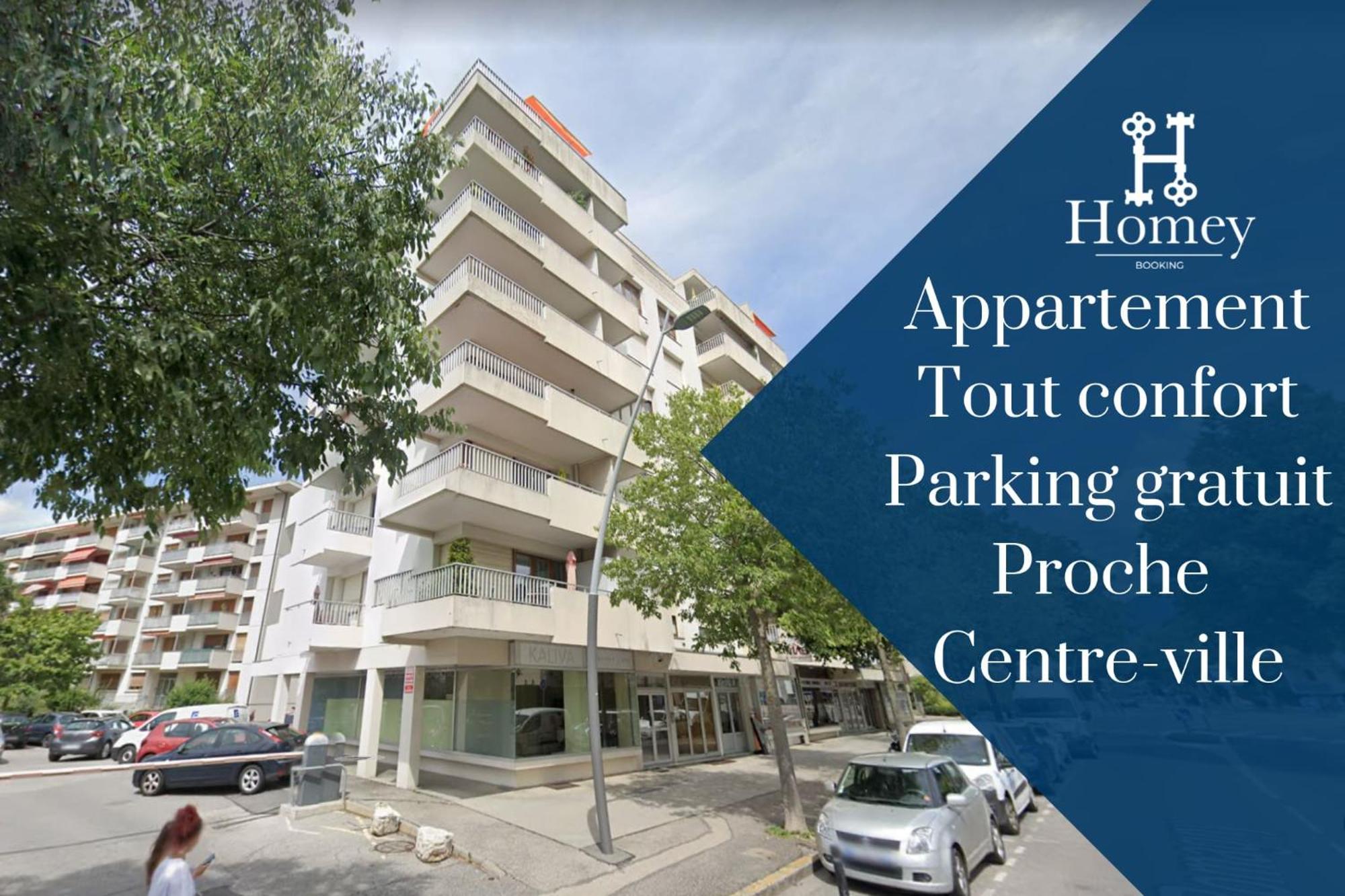Homey The Nest - New / Balcon Prive / Free Parking Annemasse Exterior photo
